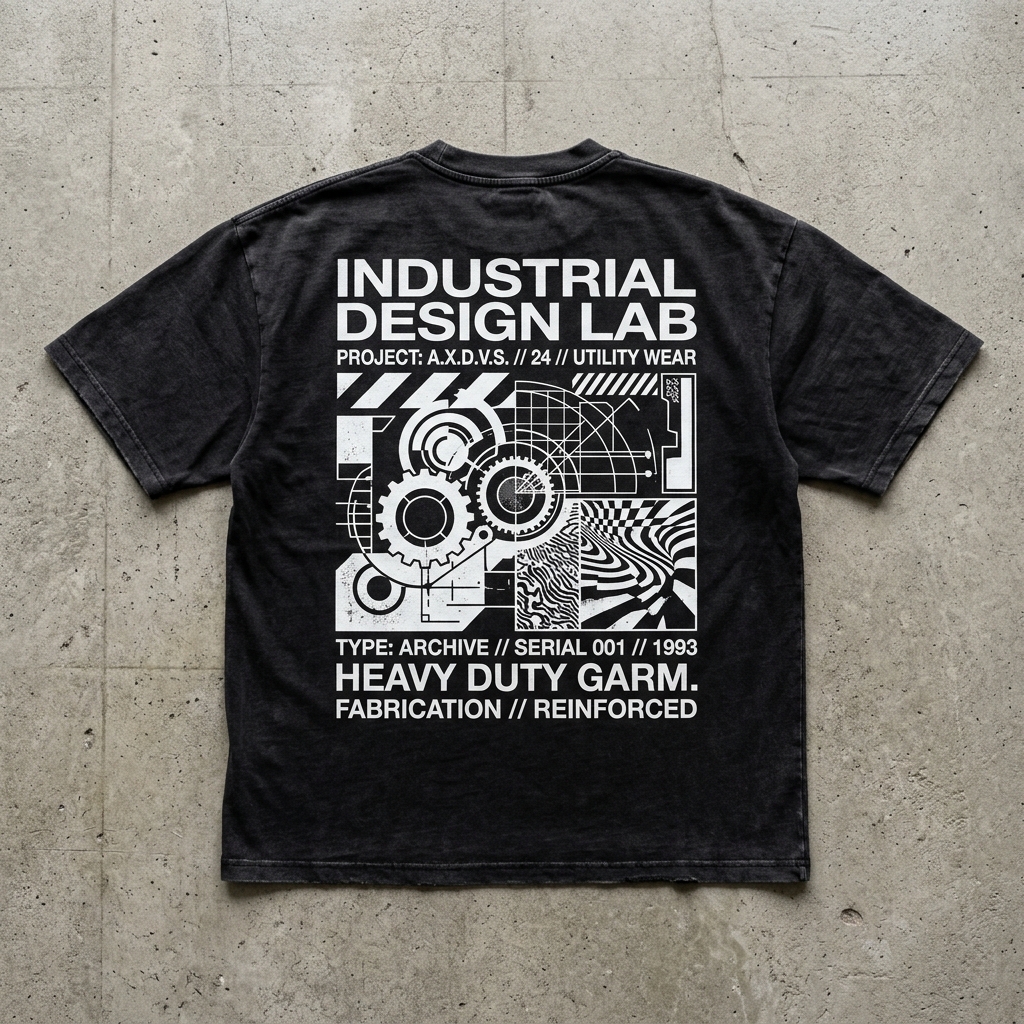 Industrial Heavy Tee Back