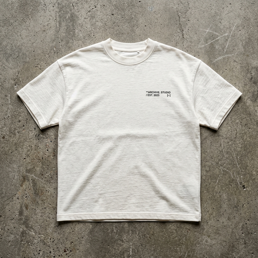 Minimal Logo Tee Front